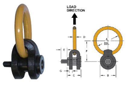 Hoist Ring Image and Diagram