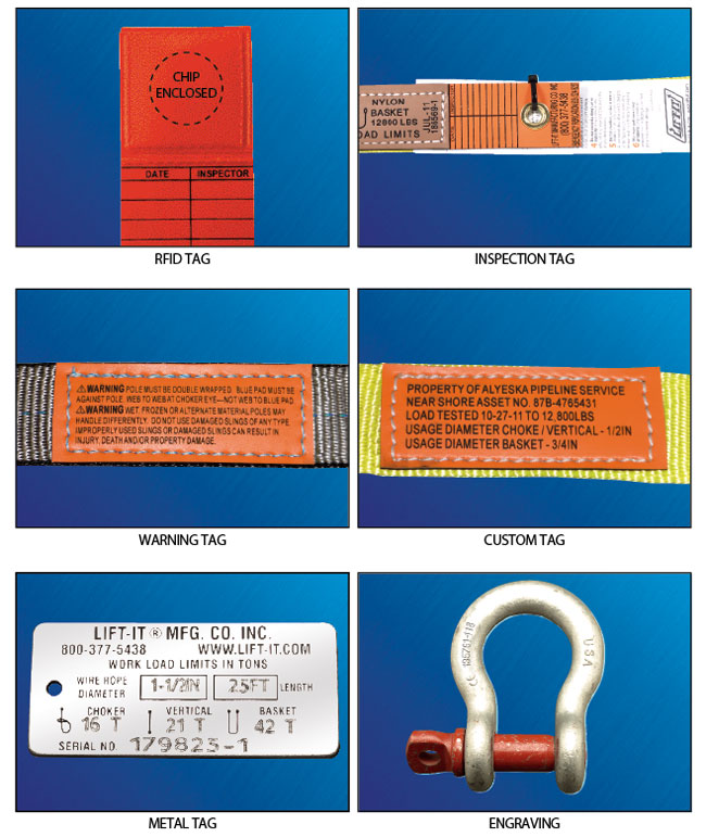 Annual Sling Inspection Tags Labels For Inspection all types of Slings  50 Tags 