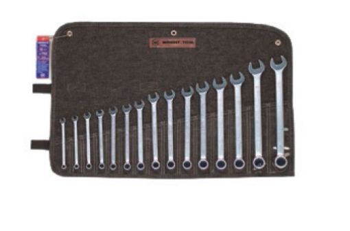 Picture of Wright Tool - 15 Piece Combination Wrench Set Stock No. 752  (Inactive)