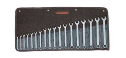 Picture of Wright Tool - 18 Piece Combination Wrench Set Stock No. 758  (Inactive)