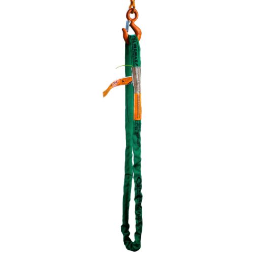 Picture of 3" Single-Path ✔Check-Fast® High Performance Roundsling | 25,000 Lbs. WLL