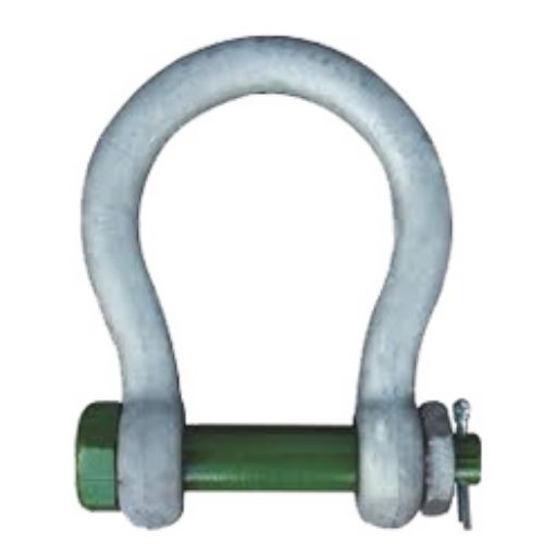 Picture of Van Beest® G-4263 Screw Pin Wide Mouth Shackles with Bolt, Nut and Cotter