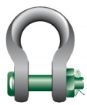 Picture of 1 ⅜" Van Beest® P-6033 Wide Body Sling Shackles | 18 Ton