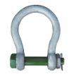 Picture of 1" Van Beest® G-4263 Screw Pin Wide Mouth Shackles with Bolt, Nut and Cotter | 6.5 Ton