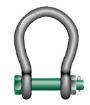 Picture of 1 ⅛" Van Beest® G-4263 Screw Pin Wide Mouth Shackles with Bolt, Nut and Cotter | 8.5 Ton