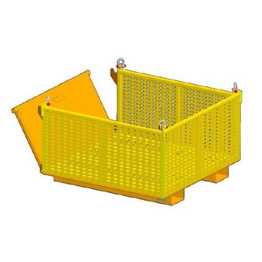 Picture of Material Lifting Basket With Drop Side