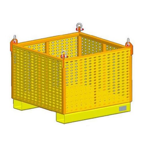 Picture of Material Lifting Basket With Fixed Sides