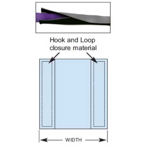 Picture of 12" Wide Quick Tubular Bulked Nylon Sleeve