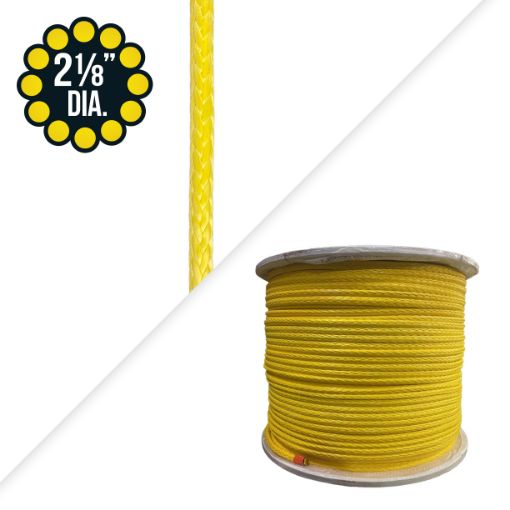 Picture of 2-1/8" - 12x12 Proline12™ Dyneema Rope (UHMPE)