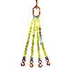 Picture of 4" Wide Quad Leg - Eye & Eye Sling Bridle | 2 Ply