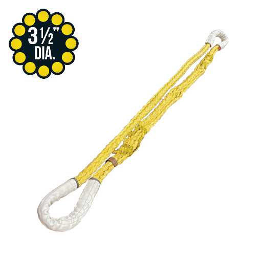 Picture of 3-1/2"UHMPE Recovery / Tow Ropes - Endless with Formed Eyes